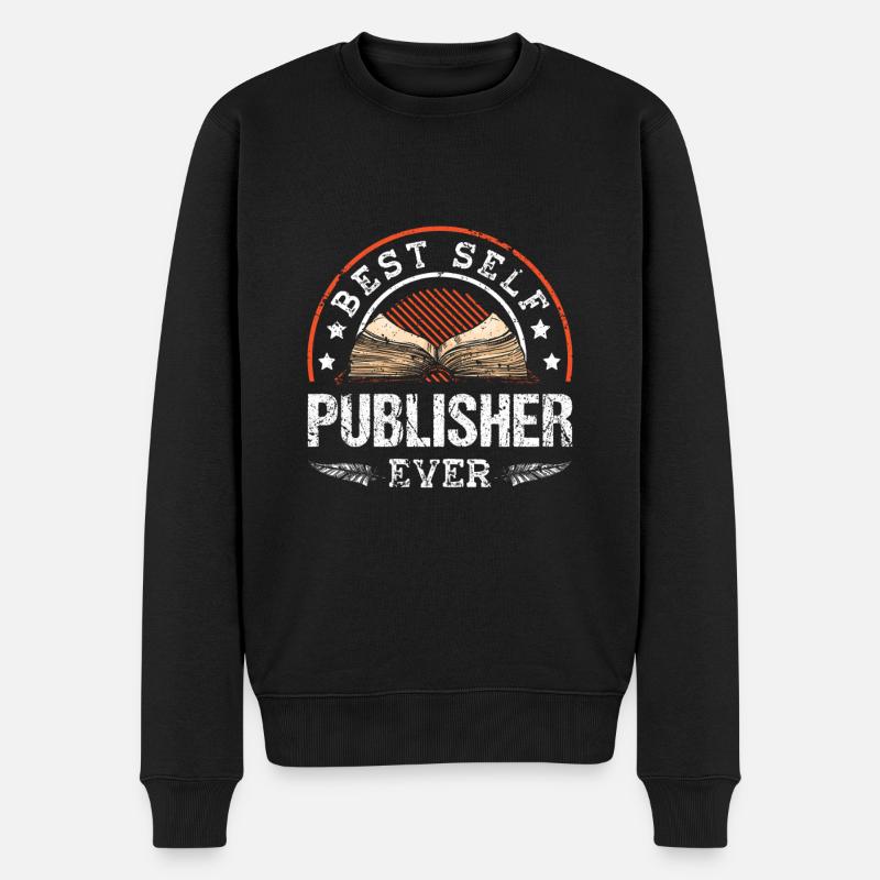 Écrivain Auteur de romans - Pull Premium bio Homme - noir
