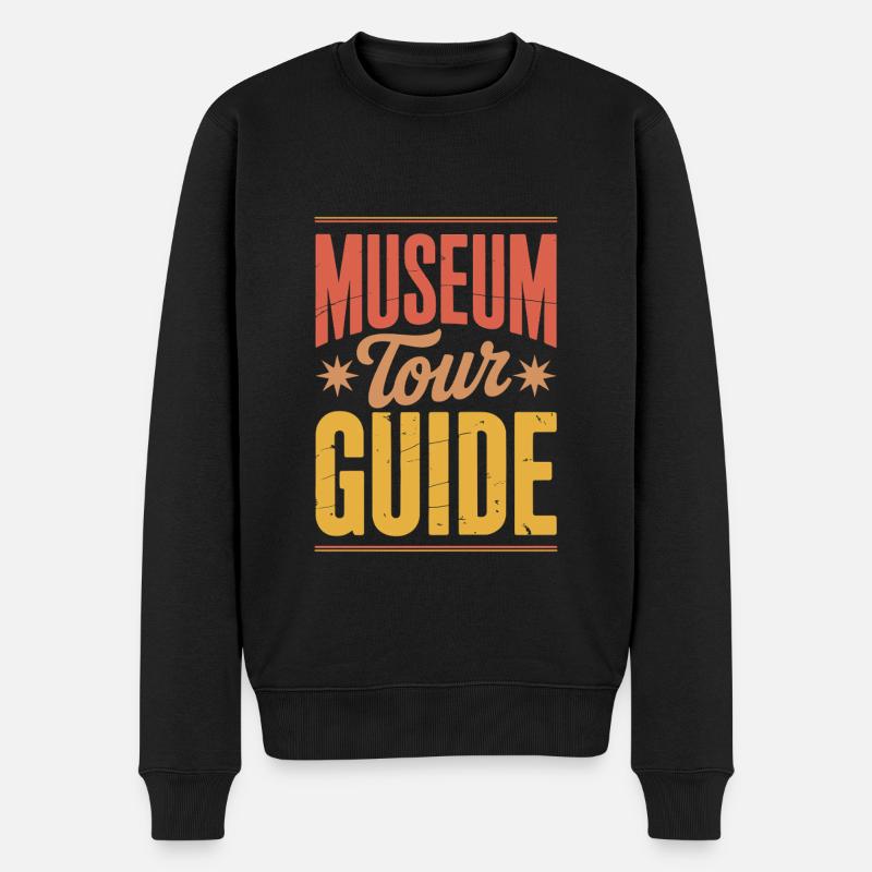 Musée - Pull Premium bio Homme - noir