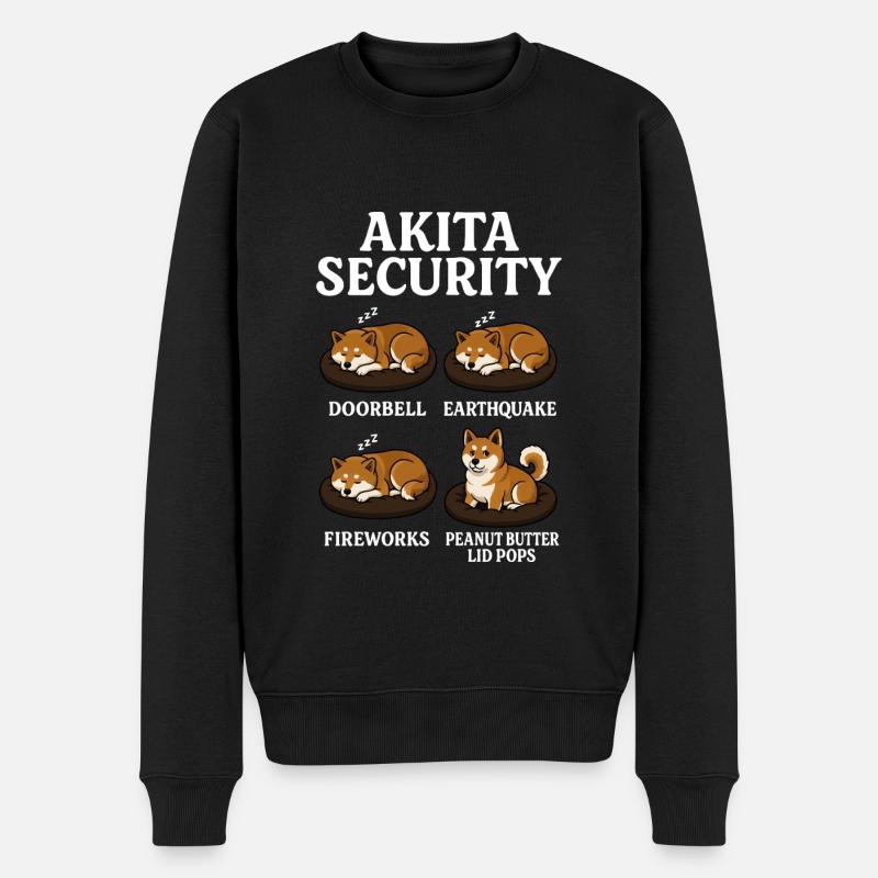 Akita - Pull Premium bio Homme - noir