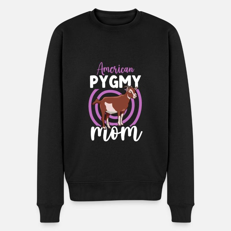Maman d’un pygmée américain - Pull Premium bio Homme - noir