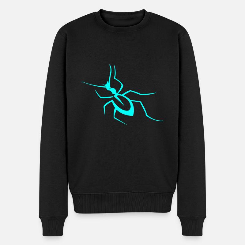 Insecte - Pull Premium bio Homme - noir