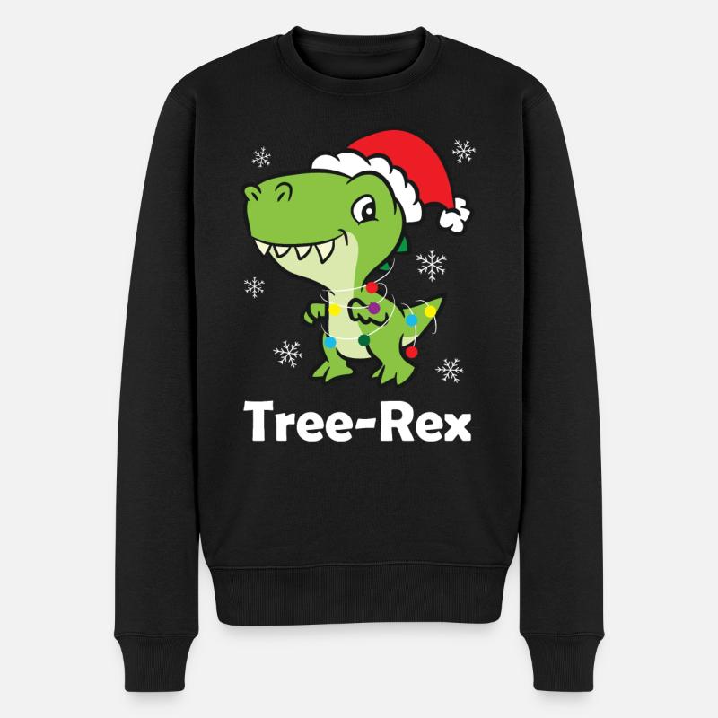 T-Rex - Guirlande lumineuse Tree-Rex - Pull Premium bio Homme - noir
