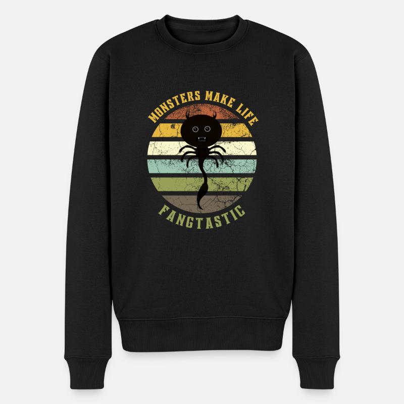Fangtastique - Pull Premium bio Homme - noir