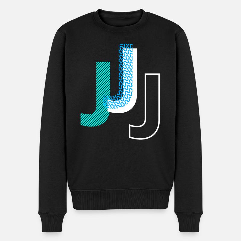 J - Pull Premium bio Homme - noir