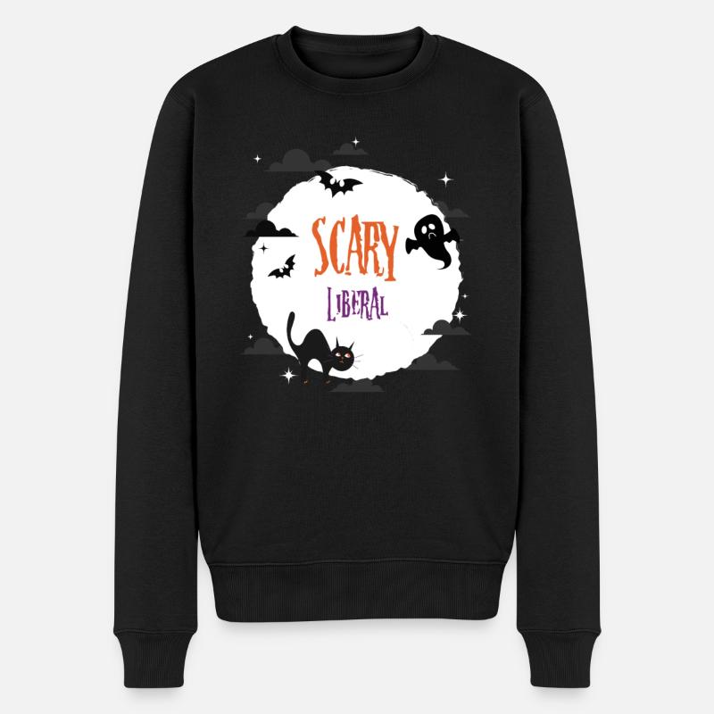 Libéral effrayant - Pull Premium bio Homme - noir