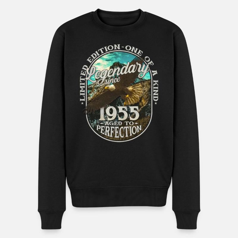 Légendaire depuis 1955 - Pull Premium bio Homme - noir