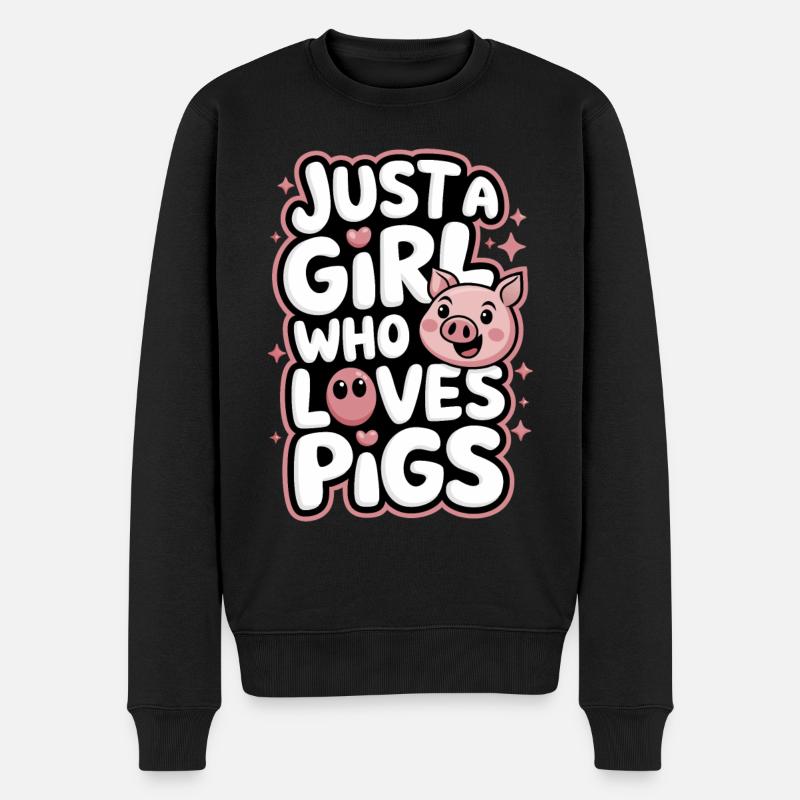 Animal cochon - Pull Premium bio Homme - noir