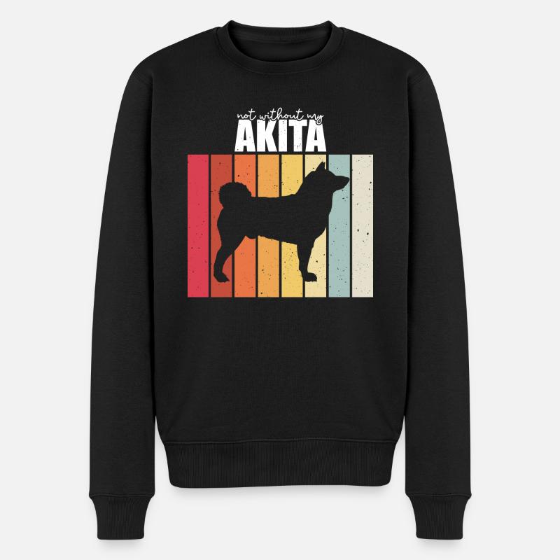 Akita - Pull Premium bio Homme - noir