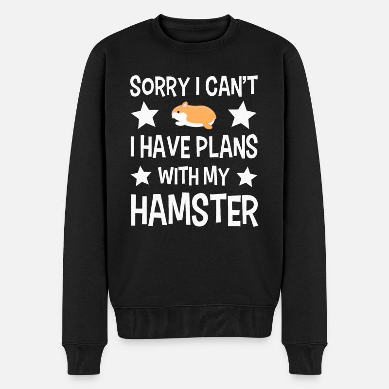 Hamster - Pull Premium bio Homme - noir