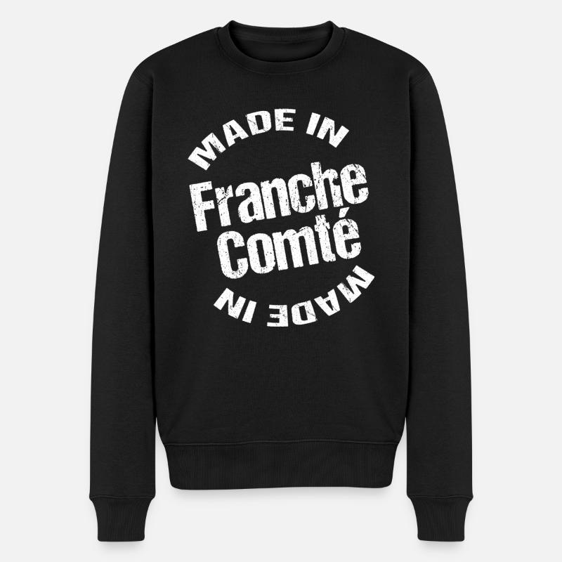 Made in Franche Comté blc - Pull Premium bio Homme - noir