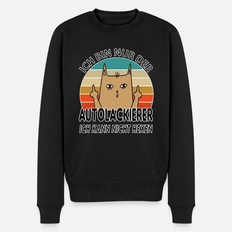 Autolackierer - Männer Premium Bio Pullover - Schwarz