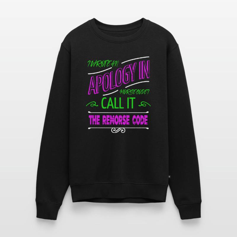 college student programming computer language Men's Premium Organic Jumper