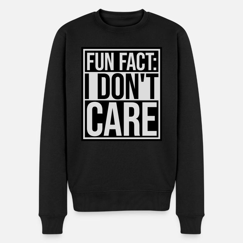 Je me fiche des faits - Pull Premium bio Homme - noir