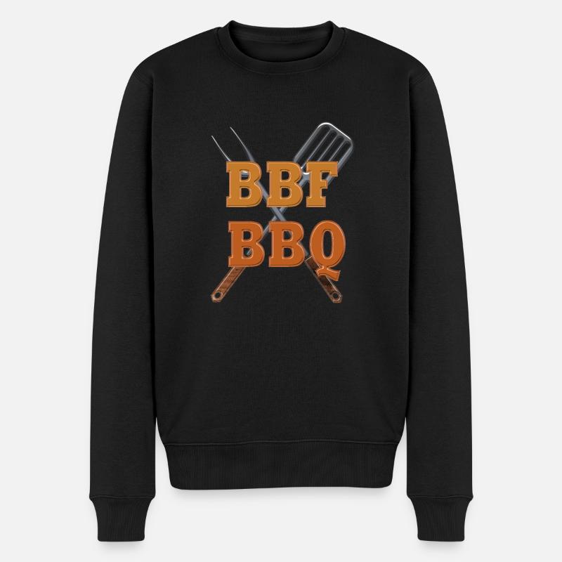 BBQ - Pull Premium bio Homme - noir