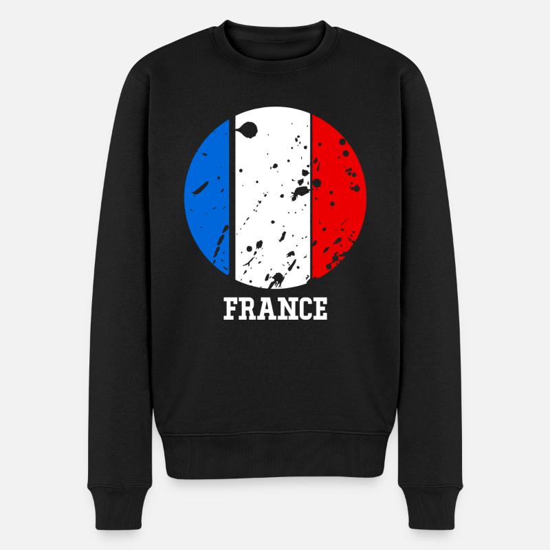 L'Équipe de France - Pull Premium bio Homme - noir