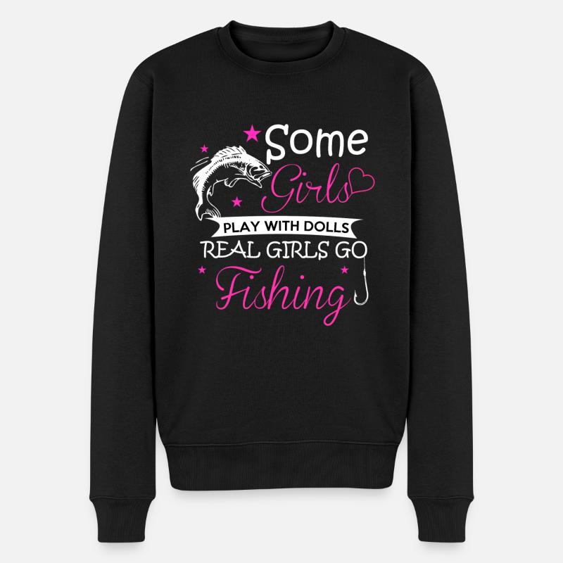 PÊCHE - Pull Premium bio Homme - noir