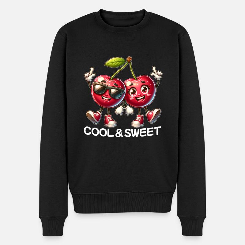 Frais et sucré - Pull Premium bio Homme - noir