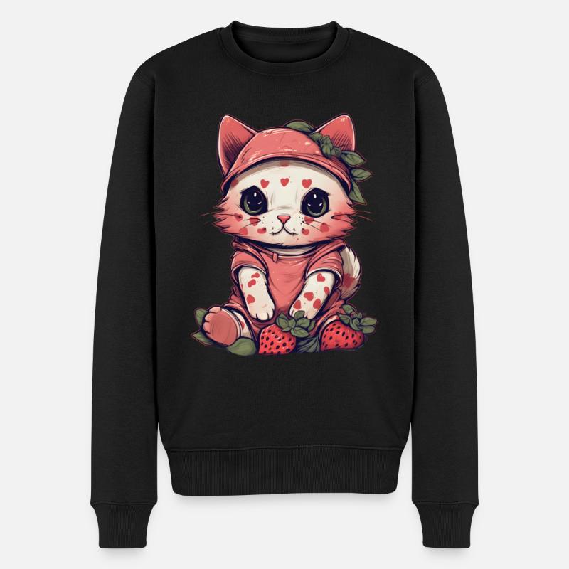 Cadeau de chat Ragamuffin - Pull Premium bio Homme - noir