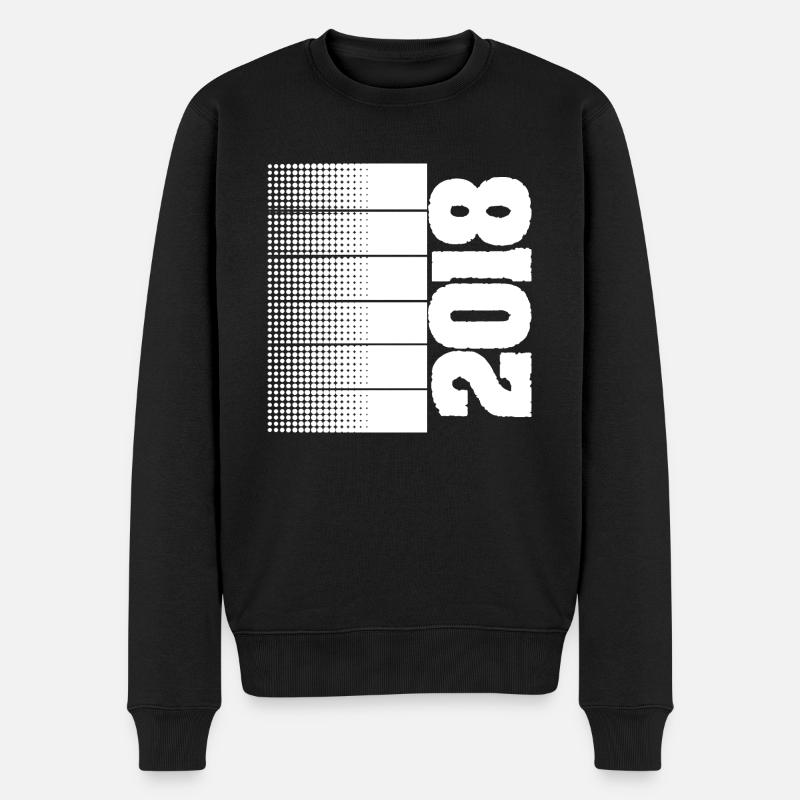Année 2018 - Pull Premium bio Homme - noir