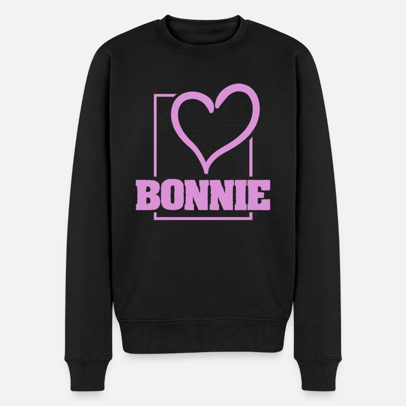 Enterrement de vie de jeune fille Bonnie - Pull Premium bio Homme - noir