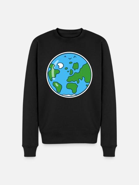 Sweet Earth - Men's Premium Organic Jumper - black
