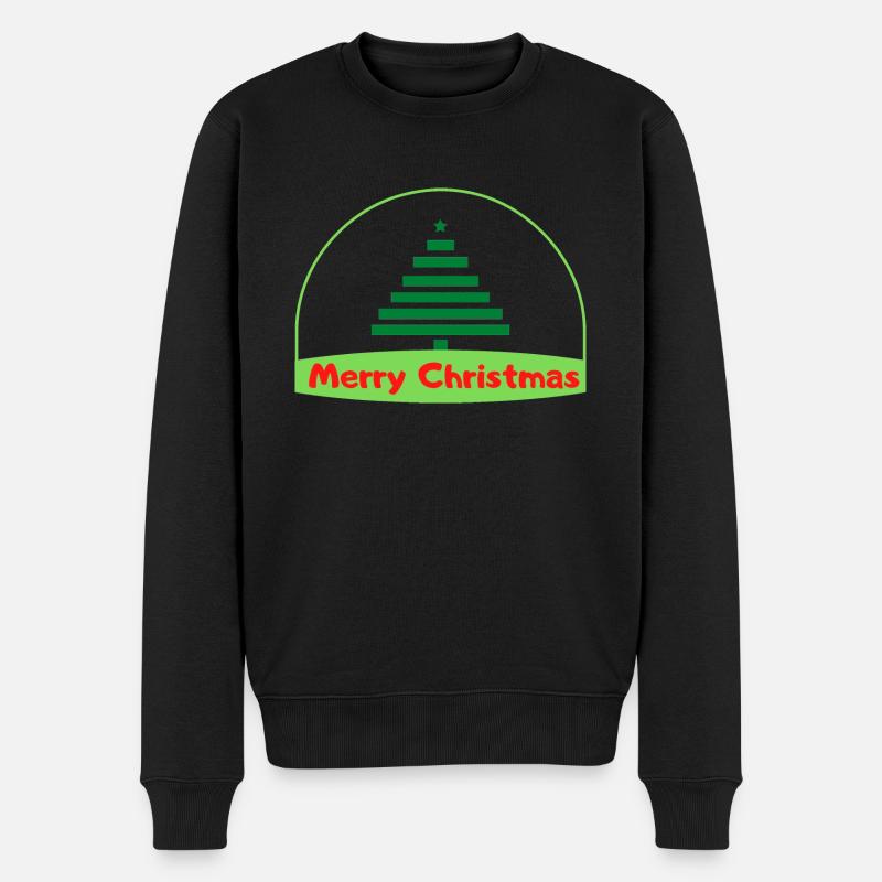 Merry Cristmas - Pull Premium bio Homme - noir