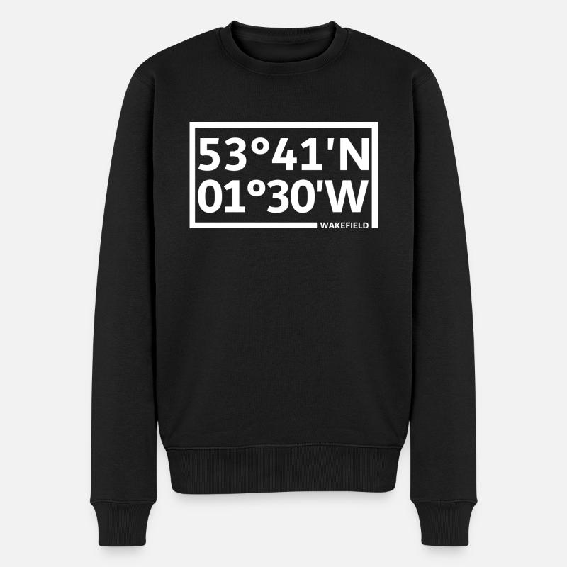 Coordonnées de Wakefield - Pull Premium bio Homme - noir