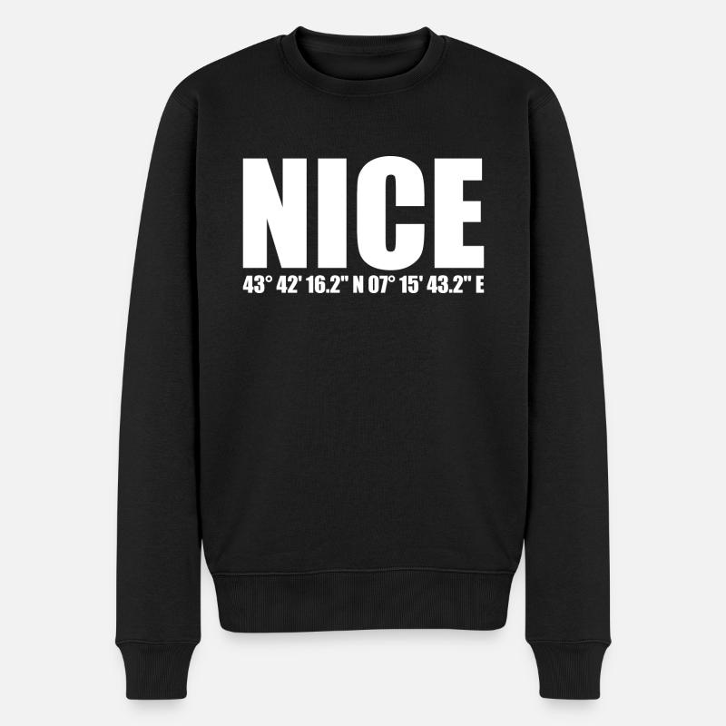 Belles coordonnées - Pull Premium bio Homme - noir
