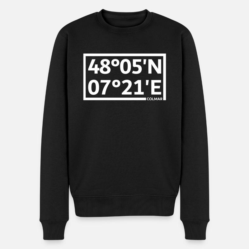 Coordonnées de Colmar - Pull Premium bio Homme - noir
