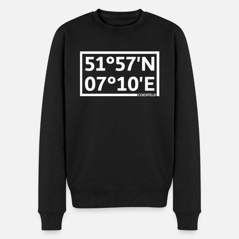 Coordonnées de Coesfeld - Pull Premium bio Homme - noir