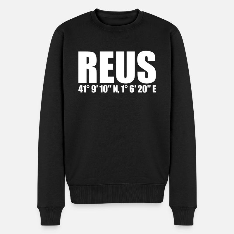 Coordonnées Reus - Pull Premium bio Homme - noir