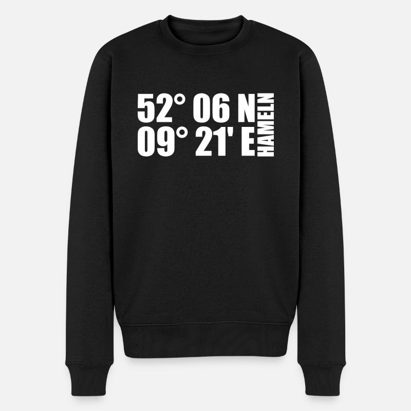 Coordonnées hameln - Pull Premium bio Homme - noir