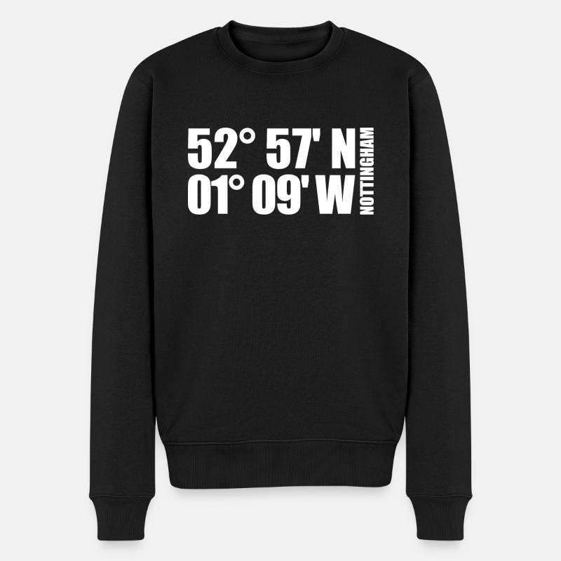 Coordonnées de Nottingham - Pull Premium bio Homme - noir
