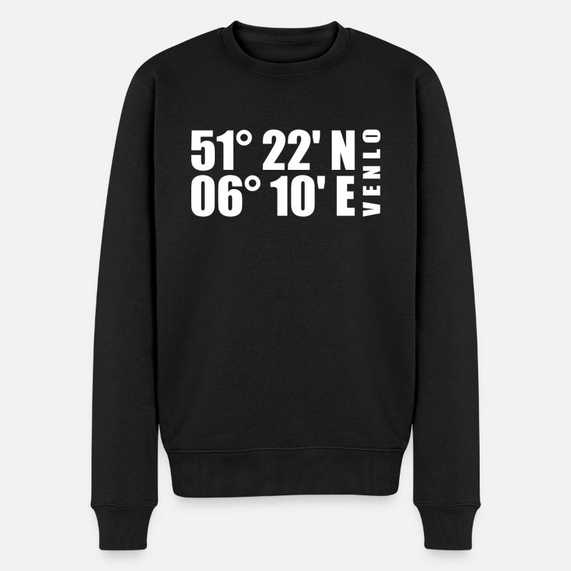 Coordonnées Venlo - Pull Premium bio Homme - noir