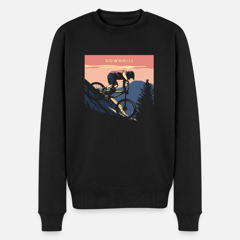 VTT VTT VTT Descente - Pull Premium bio Homme - noir