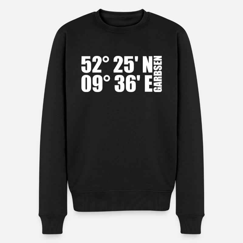 Coordonnées garbsen - Pull Premium bio Homme - noir