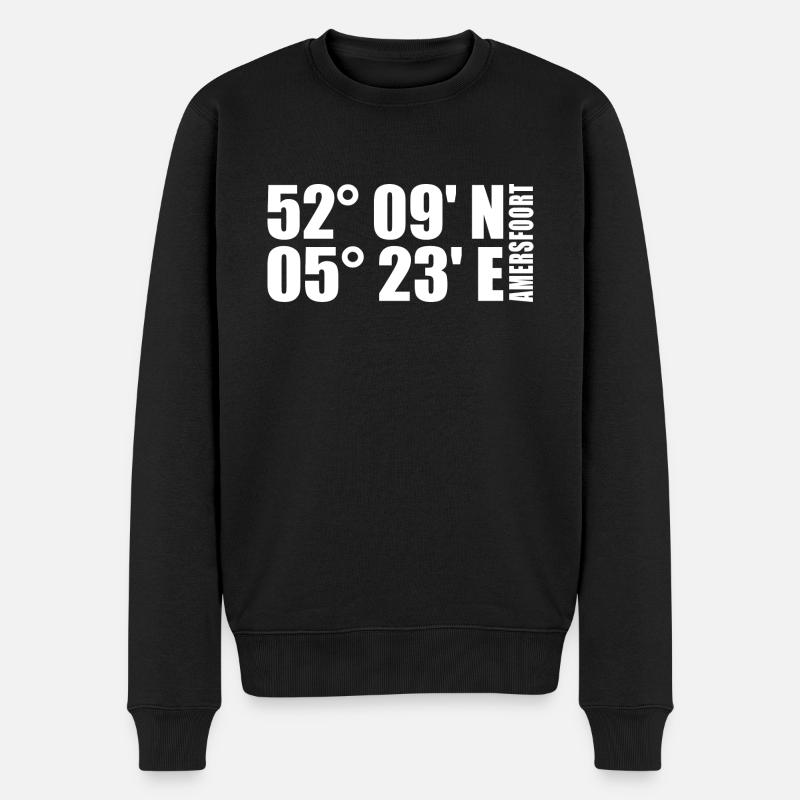 Coordonnées d’Amersfoort - Pull Premium bio Homme - noir