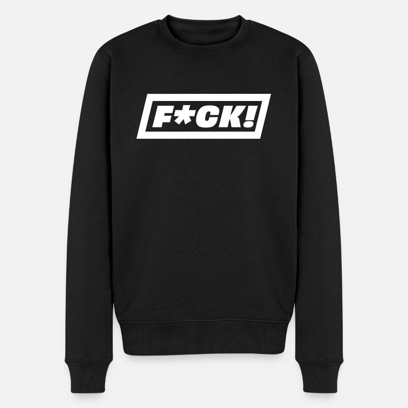! - Pull Premium bio Homme - noir