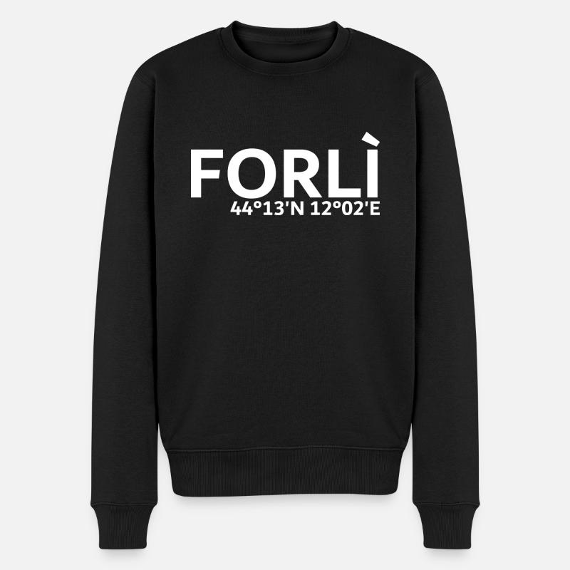 Coordonnées Forlì - Pull Premium bio Homme - noir