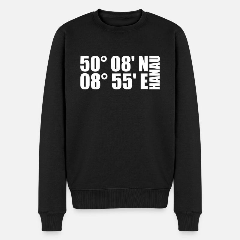 Coordonnées de Hanau - Pull Premium bio Homme - noir