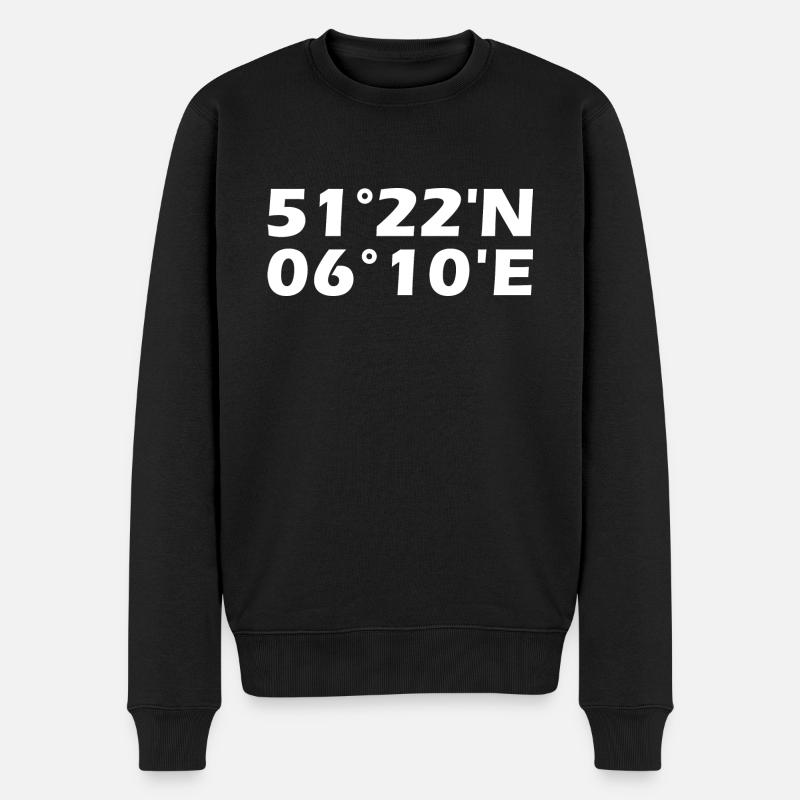 Coordonnées Venlo - Pull Premium bio Homme - noir