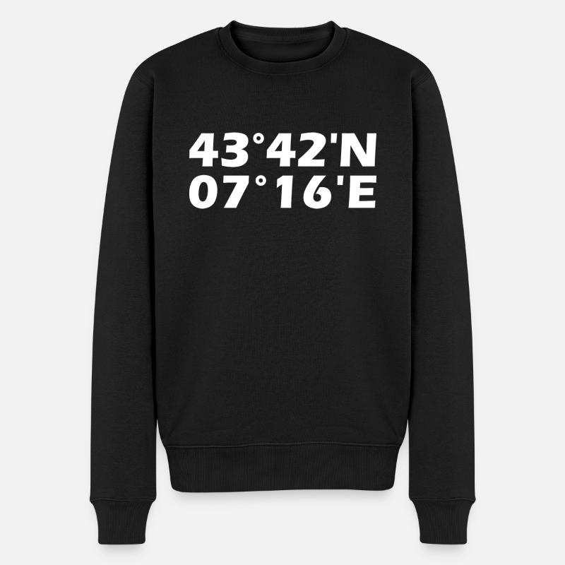 Belles coordonnées - Pull Premium bio Homme - noir