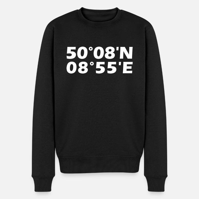 Coordonnées de Hanau - Pull Premium bio Homme - noir
