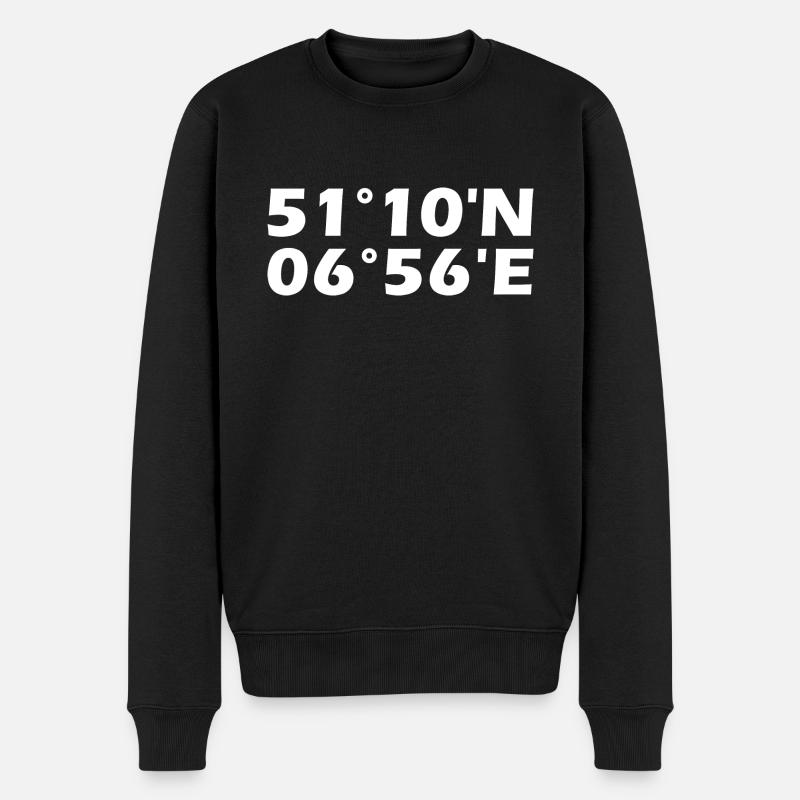 Coordonnées Hilden - Pull Premium bio Homme - noir