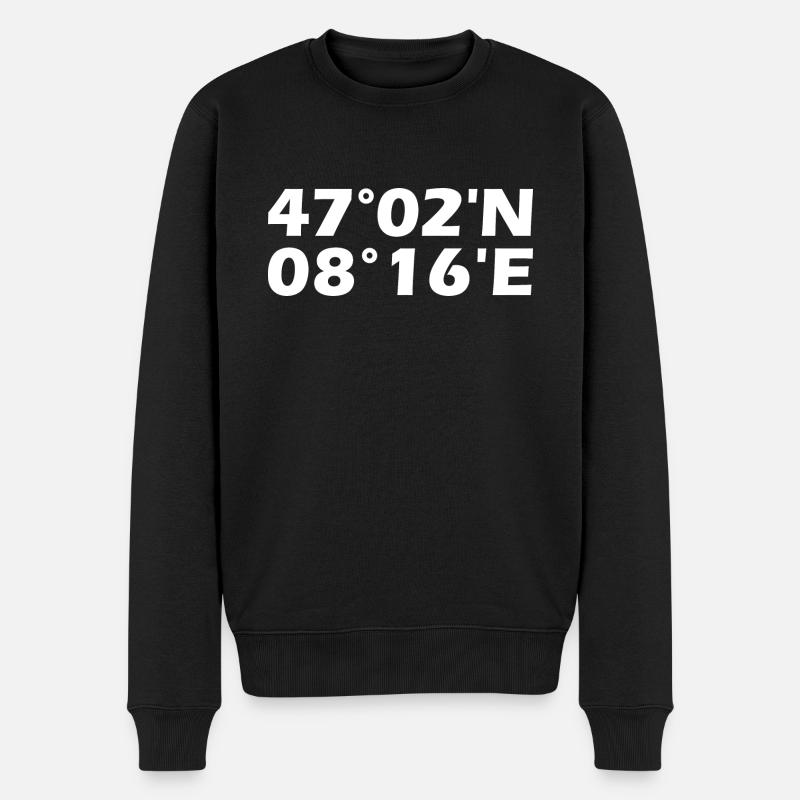 Coordonnées de Kriens - Pull Premium bio Homme - noir