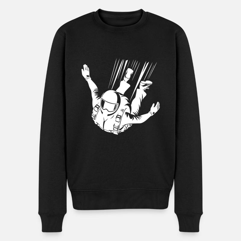 Parachutistes de l’escouade d’élite parachutistes - Pull Premium bio Homme - noir