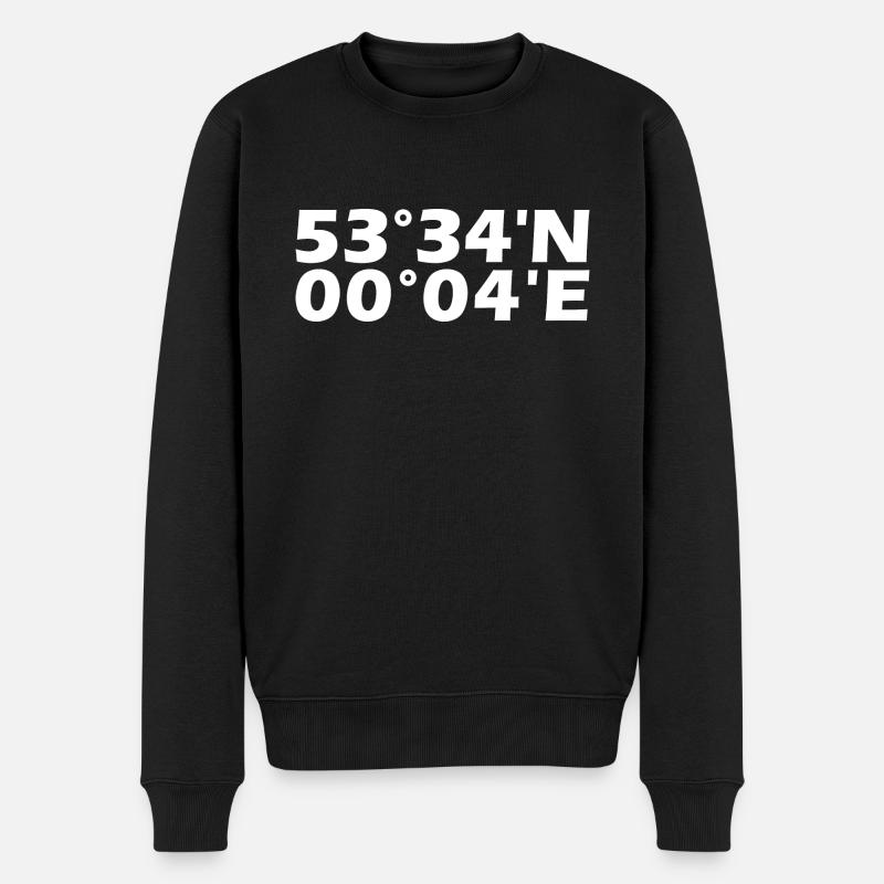 Coordonnées de Grimsby - Pull Premium bio Homme - noir