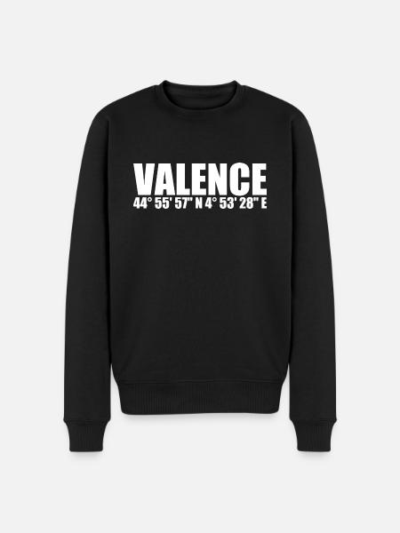 Coordonnées de valence - Pull Premium bio Homme - noir