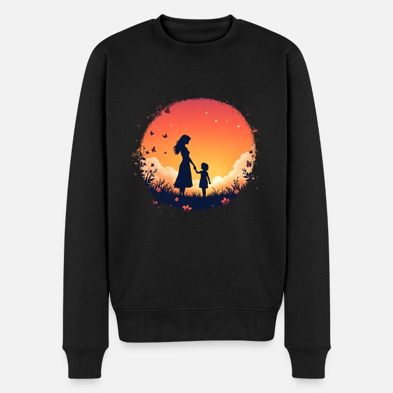 Mère - Pull Premium bio Homme - noir