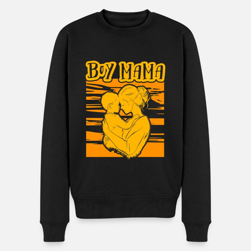 Garçon Maman - Pull Premium bio Homme - noir